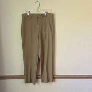 Dressbarn Petite Taupe Dress Pants